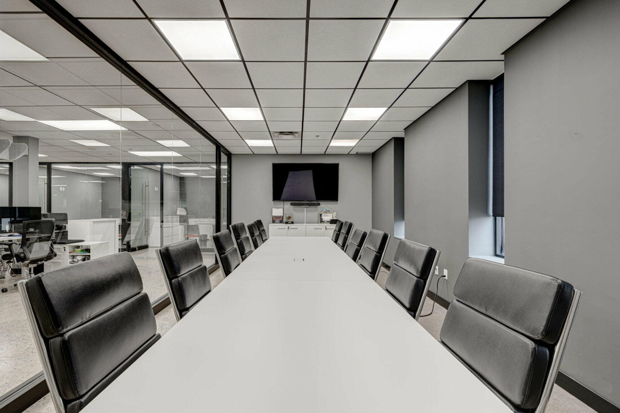Modern boardroom